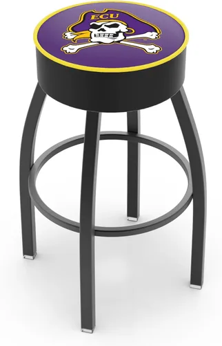 Vista 20 de The Holland Bar Stool Company L8B1-4 Georgia Tech - Taburete giratorio con base antiarrugas, color negro