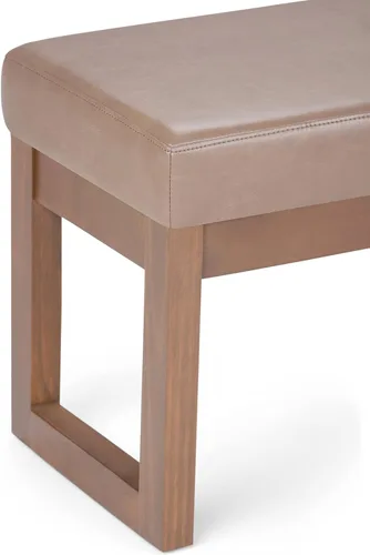 Vista 7 de SIMPLIHOME Milltown - Reposapiés rectangular (26.0 in de ancho) contemporáneo