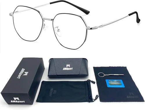 Vista 5 de AMApart - Gafas de luz azul para mujeres adolescentes y niñas