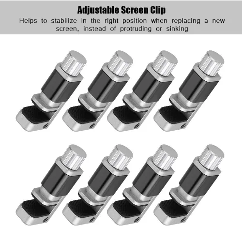 Vista 3 de Abrazaderas de pantalla de clip ajustable, herramientas de reparación de pantalla de teléfono, abrazaderas de sujeción ajustables, herramientas
