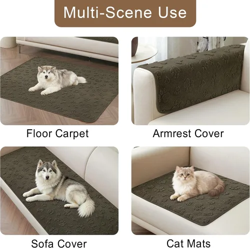 Vista 5 de Foxdecor Fundas para Brazos de Sofá y Respaldo, Fundas para Reposabrazos de Sofá, Fundas Antideslizantes para Reposabrazos de Sofá, Protector