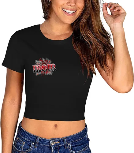 Vista 5 de 12 piezas de letras Mama para planchar, calcomanías de transferencia térmica DIY para ropa de mujer, pegatinas para planchar en camisetas, jeans