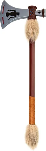 Vista 2 de Forum Novelties Accesorio de disfraz de Tomahawk de nativo americano para hombre, Varios