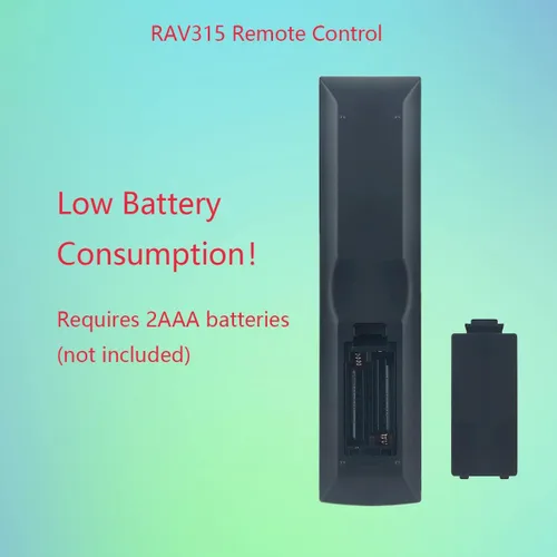 Vista 4 de GHUST RAV315 Control remoto de repuesto para Yamaha RX-V459 RX-V4600 RX-V463 RX-V550 RX-V557 RX-V559 RX-V563 RX-V565 RX-V659 RX-V661 RX-V663 RX-V730
