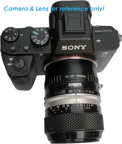 Vista 18 de Fotasy lente ANAF Sony Minolta MA AF para cámara Sony NEX E-Mount, color negro
