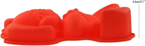 Vista 6 de Antiadherente Conejo de Pascua Conejo Sostener un Huevo Silicona Cake Pan Molde Utensilios para hornear