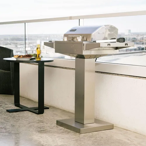 Vista 5 de Coyote Grill Pedestal para parrilla eléctrica portátil - C1ELCT21