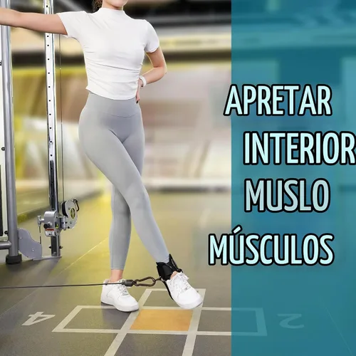 Vista 8 de Correas de tobillo para máquina de cable para mujer, correa de tobillo