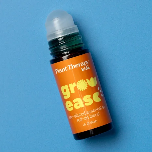 Vista 6 de Plant Therapy Kids Grow Ease - Aceite esencial roll-on de 1.0 fl oz (1 oz), alivio de dolores de crecimiento para niños, dolores musculares