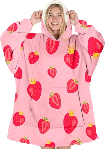 Vista 12 de Warmstorey Manta con Capucha Portátil para Mamá Esposa La Mejor Sudadera de Todos los Tiempos - Regalo de Navidad del Esposo Hija Aniversario
