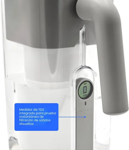 Vista 9 de Culligan con tecnología ZeroWater - Jarra con filtro de agua de 8 tazas – Incluye filtro de agua avanzado de 5 etapas, certificado IAPMO