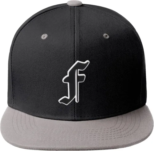 Vista 1425 de Daxton Gorra clásica con visera de billete plano con letras del alfabeto inglés antiguo de la A a la Z