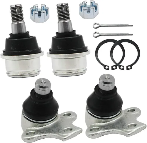 Vista 3 de LOSTAR 4 x Kit de rótulas compatibles con Can-Am 706200653 706200444 Outlander 800R Max 650 800 XT HO XMR LTD superior inferior
