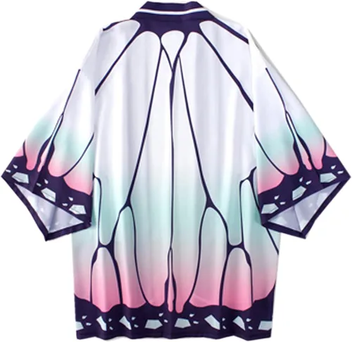 Vista 8 de Capa de protección solar suave para adultos, estilo kimono, disfraz de cosplay