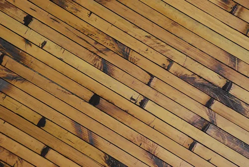 Vista 3 de Paneles de bambú natural – Paneles de revestimiento de pared flexibles para decoración de sala de estar, azulejos de techo y cocinas al aire libre