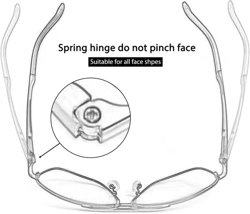 Vista 6 de K.LAVER Gafas de sol polarizadas fotocromáticas de aviador UV400 gafas de conducción de día y noche para hombres y mujeres, gafas de bisagra