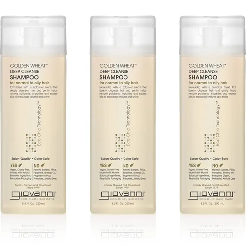 Vista 8 de Productos Giovanni., Champú - 1 paquete, Trigo dorado (aceite de menta + aloe vera)