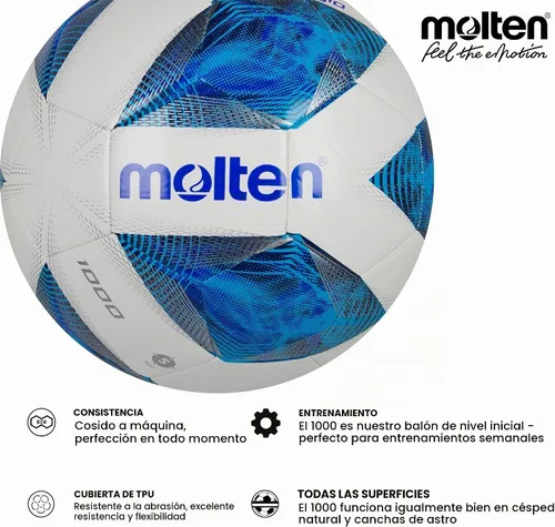 Vista 2 de Molten F5A1000 Fútbol