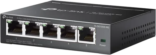Vista 20 de TP-Link TL-SG105, conmutador Ethernet Gigabit no administrado de 5 puertos, concentrador de red, divisor Ethernet, Plug & Play, diseño de metal sin