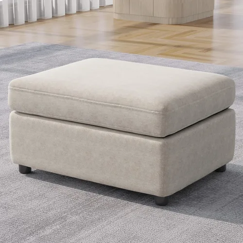 Vista 15 de Guyii Sofá Seccional de Terciopelo, Sofá Loveseat Moderno de Gran Tamaño con 2 Almohadas, Sofá Convertible de 81.88 pulgadas de Largo con Cojines
