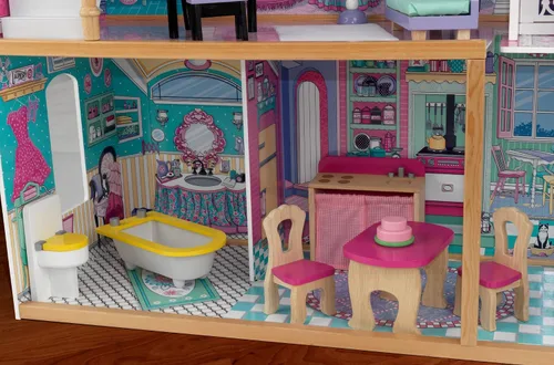 Vista 9 de Casa de muñecas con muebles KidKraft Annabelle