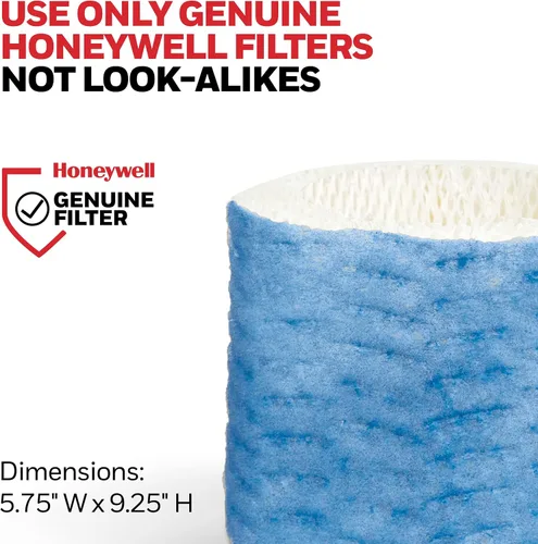 Vista 2 de Honeywell Filtro de Mecha de Repuesto A, 1 paquete, blanco