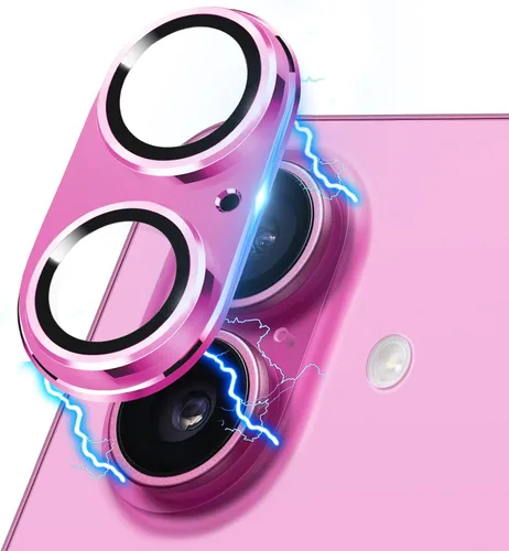 Vista 8 de Protector de lente de cámara compatible con iPhone 15 y 15 Plus, protector de pantalla de vidrio templado antiarañazos, a prueba de golpes, funda
