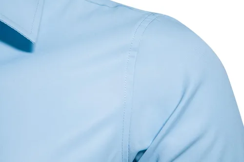 Vista 6 de VANCOOG Camisas de vestir casuales de manga larga para hombre