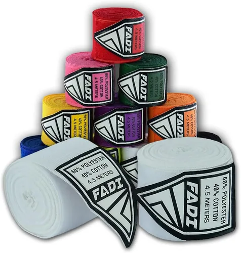 Vista 16 de Vendas elásticas de boxeo de 120 pulgadas y 180 pulgadas Guantes de boxeo interiores estilo mexicano de 9.8 ft y 14.8 ft para hombres y mujeres