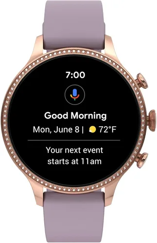 Vista 7 de Fossil - Reloj inteligente con pantalla táctil Gen 6 con altavoz para mujer medición de frecuencia cardíaca oxígeno en sangre GPS pagos sin contacto
