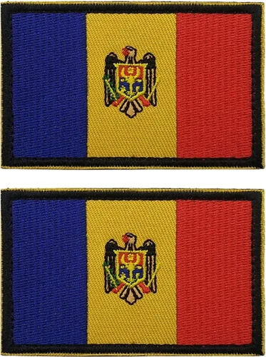 Vista 114 de 2 unidades AliPlus Parches de bandera de Afganistán bordados, parches tácticos militares de moral con gancho y bucle