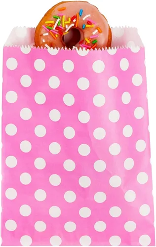 Vista 27 de Restaurantware Bolsa de papel rectangular negra, 7 x 5 pulgadas, paquete de 100 Negro