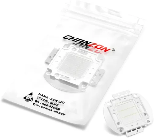 Vista 9 de CHANZON Chip LED de alta potencia de 20 W de espectro completo para plantas de crecimiento de luz