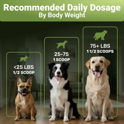 Vista 8 de Polvo de limpieza de dientes de perro con probióticos Removedor de placa y sarro, cuidado eficaz de los dientes e higiene bucal, aliento fresco