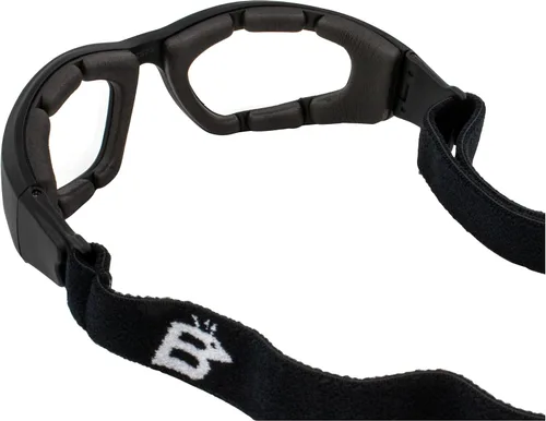 Vista 6 de 2 pares de gafas Birdz Eyewear Soar Safety acolchadas para motocicleta, marcos negros