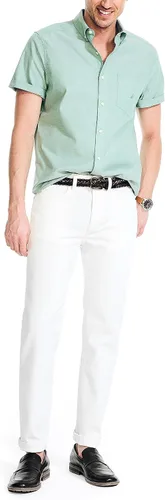 Vista 4 de Nautica Men's Short-Sleeve Oxford Shirt