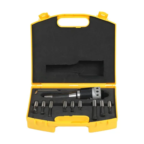 Vista 2 de HFS (R) Juego de cabezal de mandrinado de 2", juego de barras de mandrinar de carburo de 1/2", 9 piezas, fresado