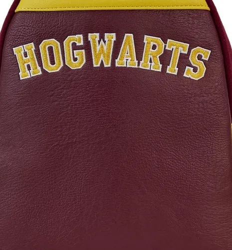 Vista 4 de Loungefly Harry Potter Hogwarts Crest Varsity - Mini mochila, Multi