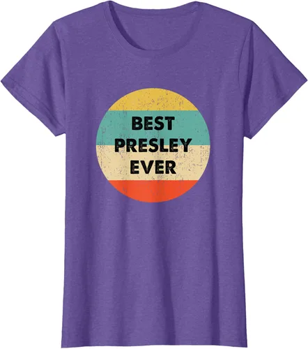 Vista 26 de Camiseta Presley Name, Negro, S