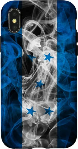 Vista 5 de Smoke Honduras Flag - Funda estilo nube hondureña ahumada para iPhone 17