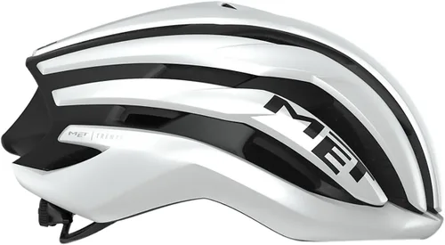 Vista 3 de MET Trenta MIPS Casco, blanco/negro mate/brillante, talla M Cascos de bicicleta