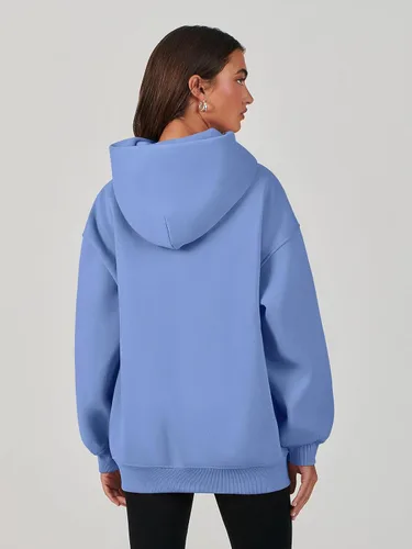 Vista 5 de ANRABESS Womens Oversized Hoodies Fleece Sweatshirts Long Sleeve Hooded Pullover Winter Clothes with Pocket