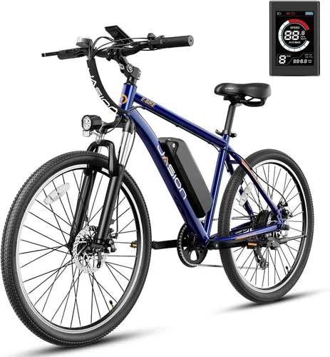 Vista 10 de Jasion EB5 Electric Bike for Adults 26" tire with 1000W Peak Motor Negro