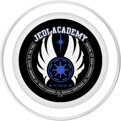 Vista 2 de Star Wars Jedi Academy Logo Est. 4000 BBY PopSockets MagSafe PopGrip para iPhone