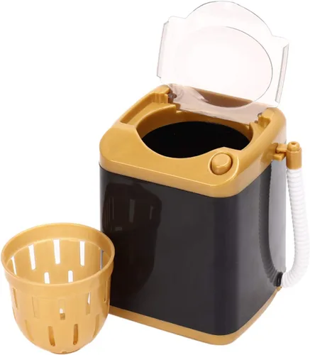 Vista 9 de Mini lavadora portátil plegable - Oro, combo de lavadora plegable para ropa de bebé, ropa interior o artículos pequeños, opción de regalo