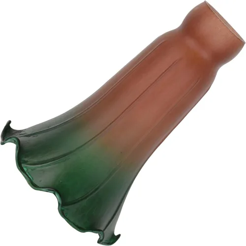 Vista 51 de Bieye LS103S - Pantalla de cristal soplado con flor de lirio (verde ámbar, diámetro interior de apertura 0.87 pulgadas x diámetro exterior 1 pulgada)