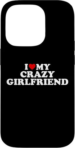 Vista 17 de Ich Liebe Meine verrückte Freundin GF - Rotes Herz [German Language] Case for iPhone 17