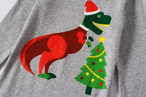 Vista 3 de Family Feeling Dinosaur Little Boys Kids Pajamas Sets 100% Cotton Long sleeve Pjs