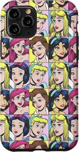 Vista 27 de Funda para iPhone 16 Disney Princesses Pop Art Princess Retratos
