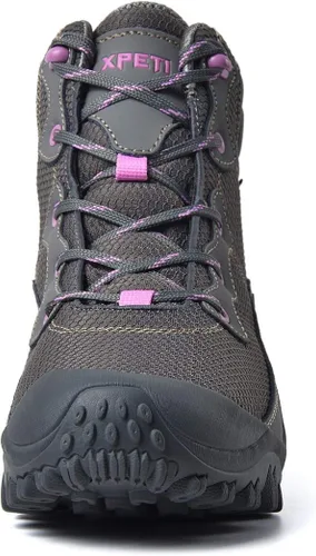 Vista 4 de XPETI Botas de senderismo Dimo Mid impermeables antideslizantes para mujer